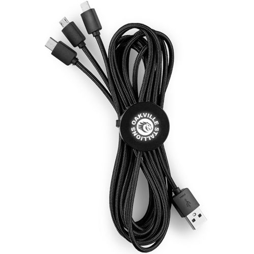Prime Line Light-Up-Your-Logo 10 Foot 2-In-1 Cable