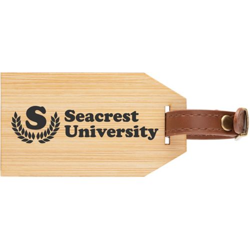 Outbound Bamboo Luggage Tag
