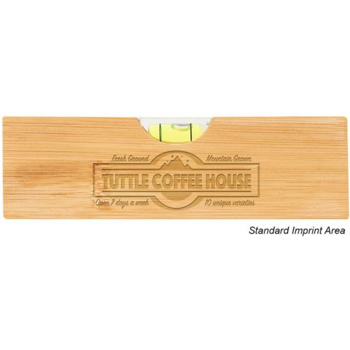 Bamboo Level With Bottle Opener