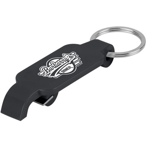 Slim Bottle Opener Key Ring