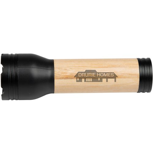 Bamboo Rechargeable LED Flashlight