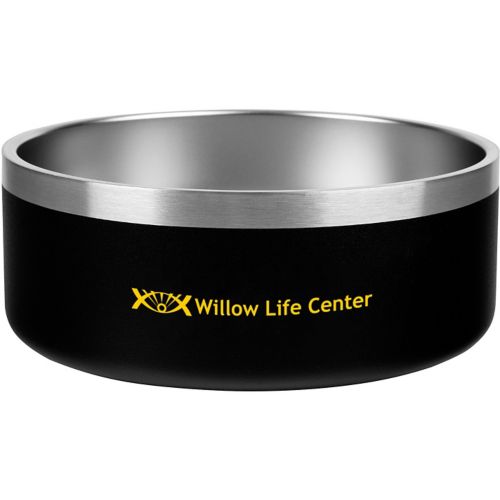 40 Oz. Stainless Steel PET Bowl