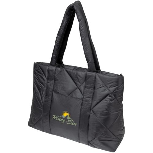 Luxe Quilted Puffer Tote Bag