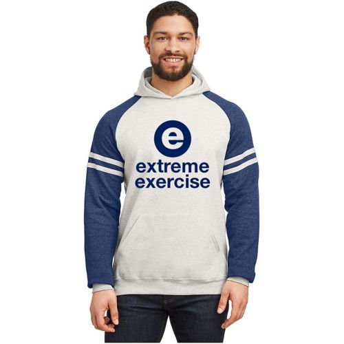 Jerzees Unisex Nublend Varsity Color-Block Hoodie