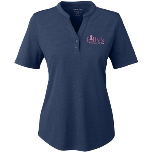 North End Ladies Replay Recycled Polo