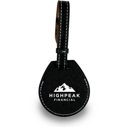 Leatherette Luggage Tag Airtag Case