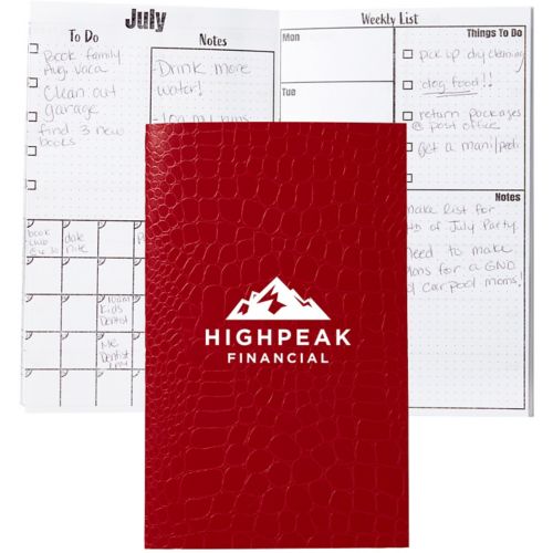 Crocodile Bullet Journaling Calendar 5 x 8