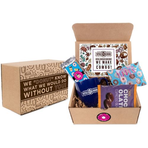 Coffee And Donuts Mailer Gift Kit
