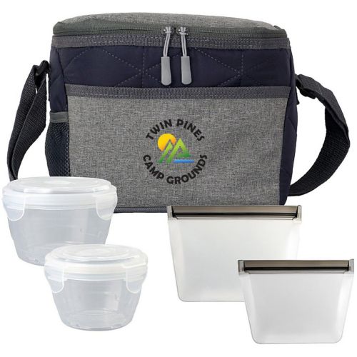 Nested Bowls Quilted Bag Sandwich Lunch Set