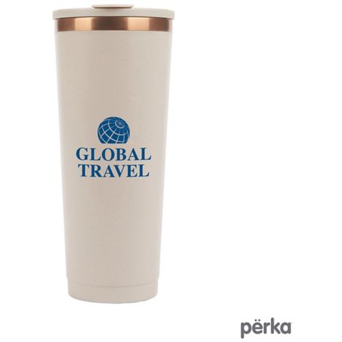 Perka® Barbarossa Recycled Steel & Coffee Tumbler