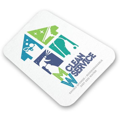 Enviro Cellulose Sponge, Full Color Digital