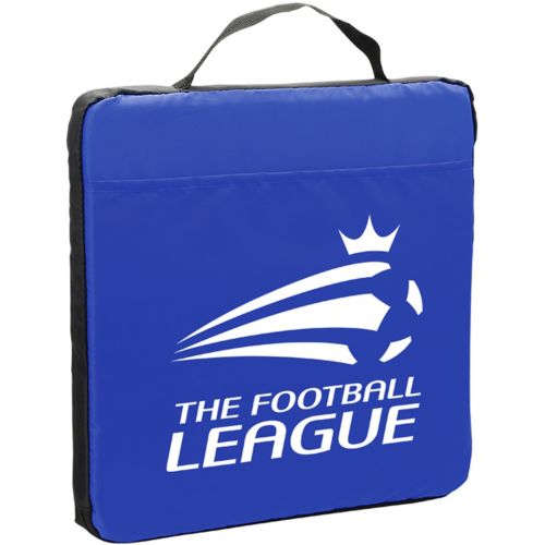 Fabric Stadium Cushion With Pocket 13.5"