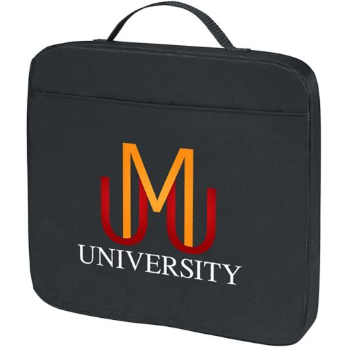 Polyester Fabric Stadium Cushion 14"