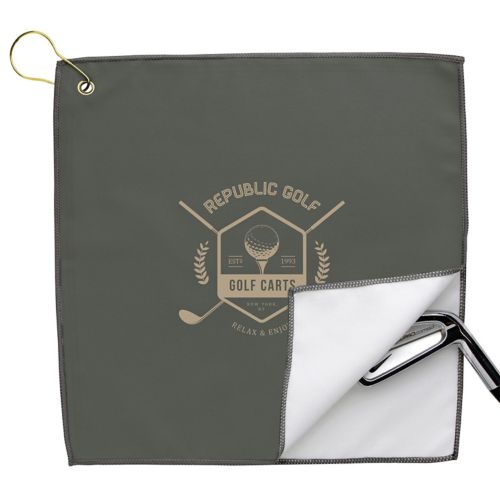 rPET Double Layer Golf Towel