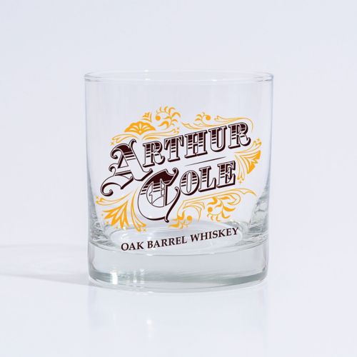 Full Color Whiskey Glass 10.5 oz