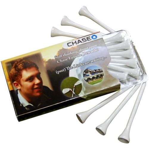 Golfelop- Golf Tees In Full Color Envelope