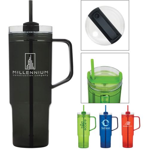 Carter Acrylic Mug With Straw 40 oz