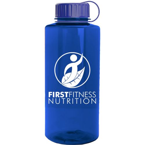 Mountaineer Tritan  Bottle With Tethered Lid 36 oz