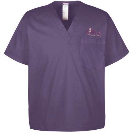 Harriton Adult Restore Scrub Top Embroidered