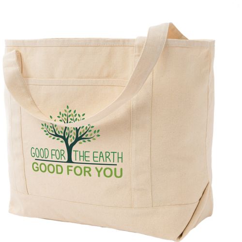 Saratoga Full Color Recycled Cotton Tote 10 oz
