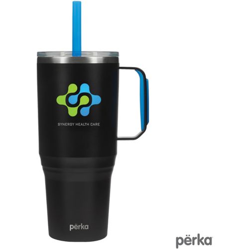 Perka® Portofino Recycled Steel Travel Mug 36 oz