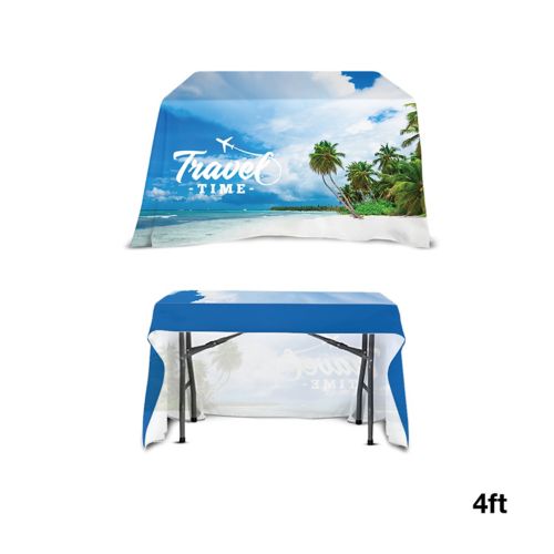 Displaysplash 4 Open Back Table Throw
