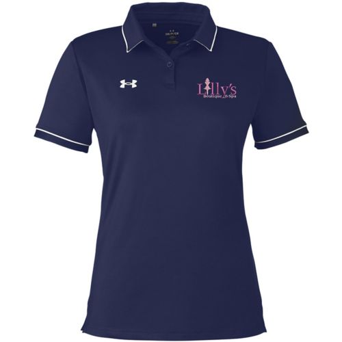 Under Armour Ladies Tipped Teams Performance Polo