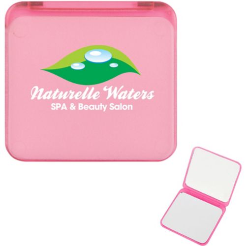 Compact Mirror With Dual Magnification