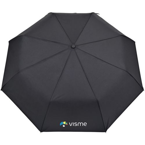 Elements 43" Recycled Manual Folding Umbrella