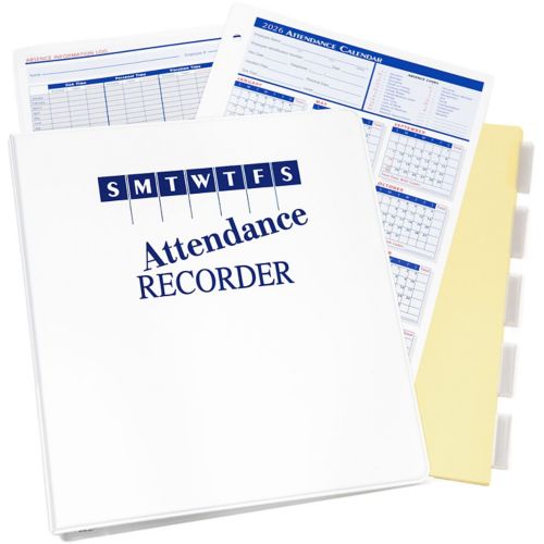 2026 Attendance Calendar Start Kit