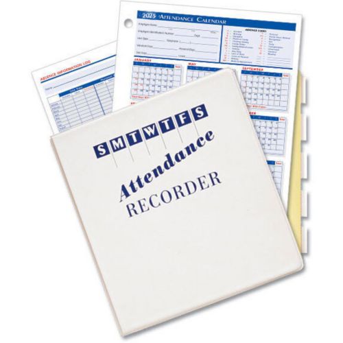 2025 Attendance Calendar Start Kit