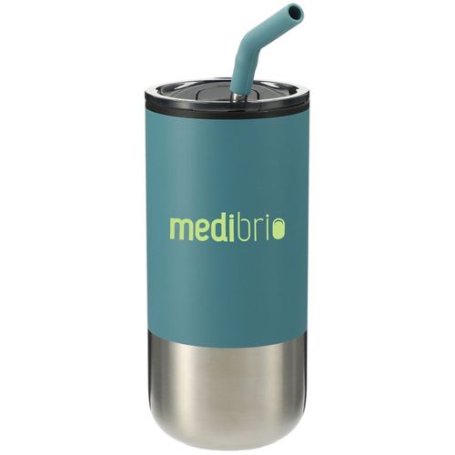 Lagom Stainless Steel Tumbler W/ Straw 16 oz