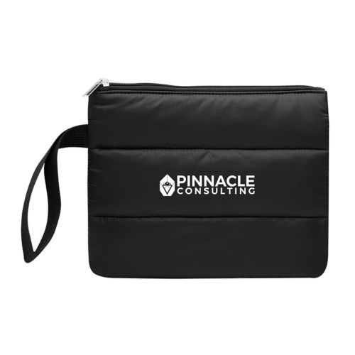 Luxe Puffer Wristlet Pouch