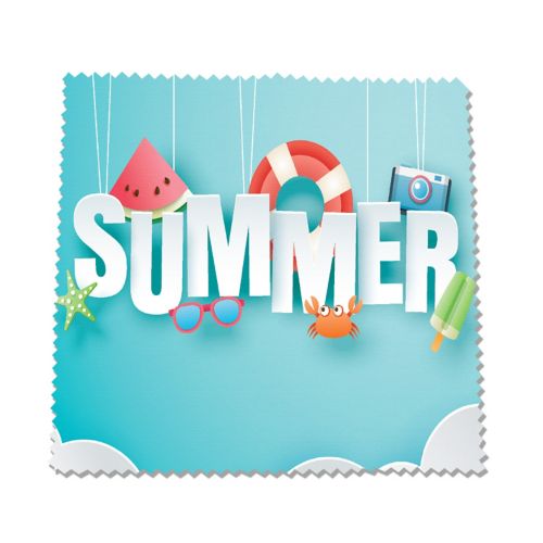 Microfiber Full Color Cleaning Cloth 6X6