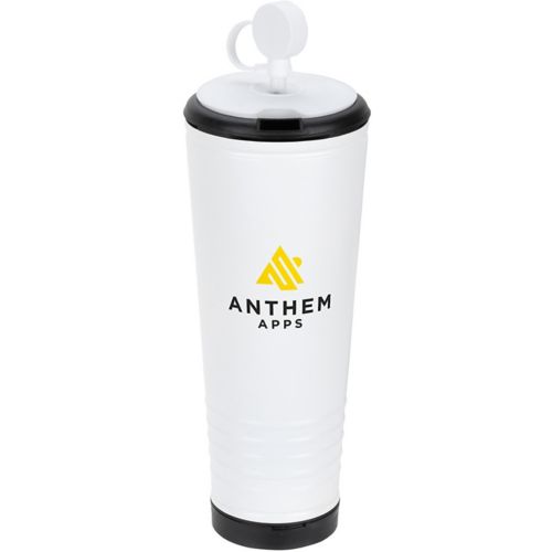 Klaxon Stainless Steel/Polypropylene Tumbler 23 oz