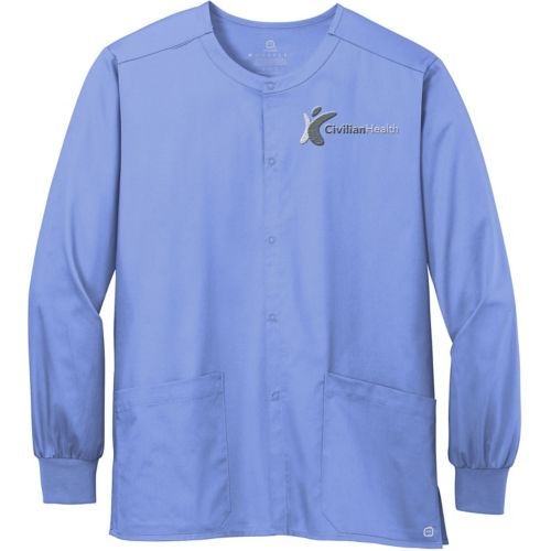 Wink® Unisexx Workflex Snap-Front Scrub Jacket