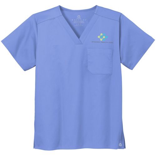 Wink® Unisex Workflex Chest Pocket V-Neck Top