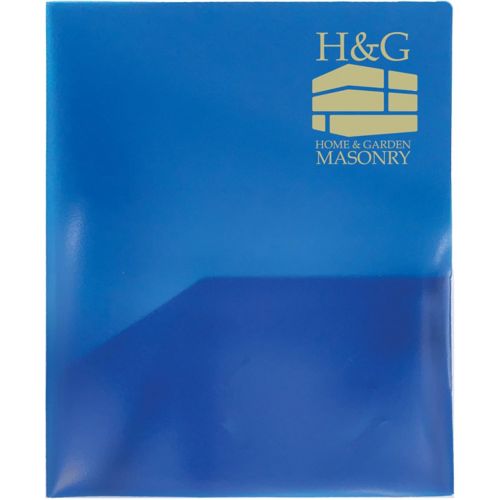 2-Pocket Satin Finish Presentation Folder