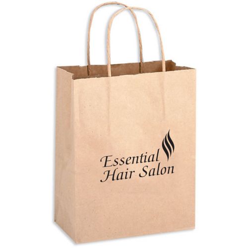 Brown Kraft Shopper Bag 8 x 4.5 x 10.5
