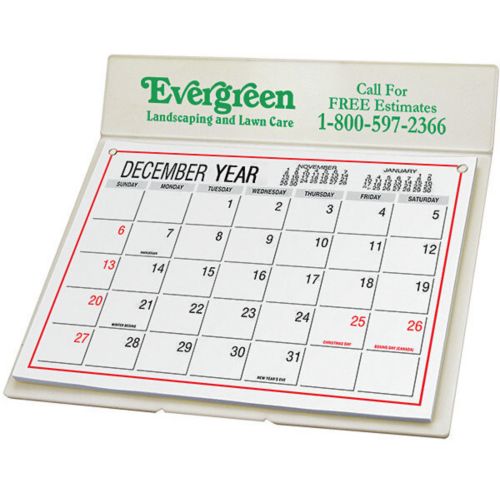 Desk Calendar With Mailing Envelope