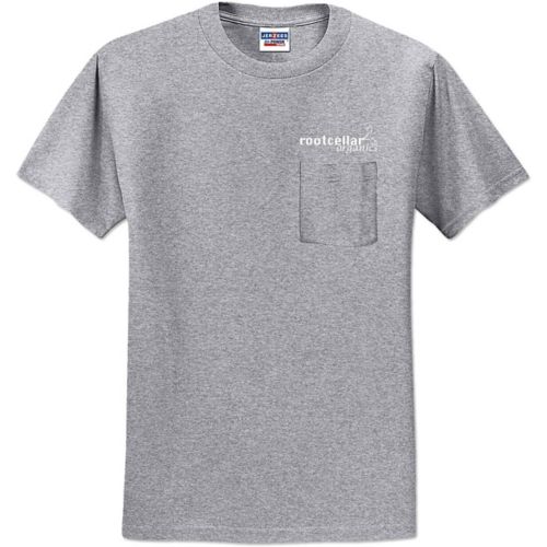 Jerzees® Screen Printed 50/50 Pocket T-Shirt