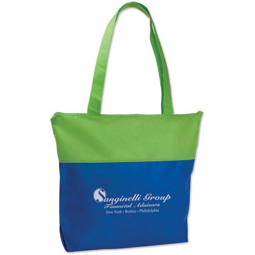 Poly Pro Two Tone Zippered Tote