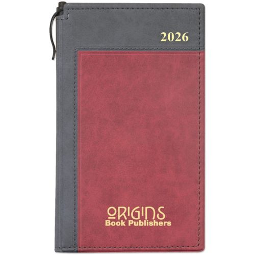Clifton Duet Monthly Pocket Calendar & Pen