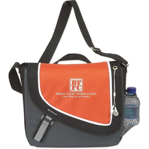 A Step Ahead Messenger Bag-Emb