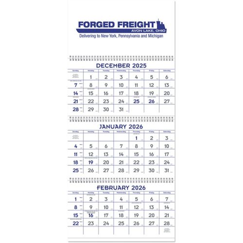 Spiral Commercial Wall Planner