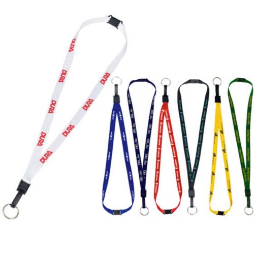 Breakaway Lanyard With Removable Key Ring 1/2"