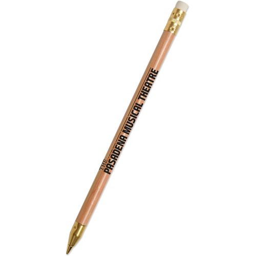 Wooden Pen With Eraser