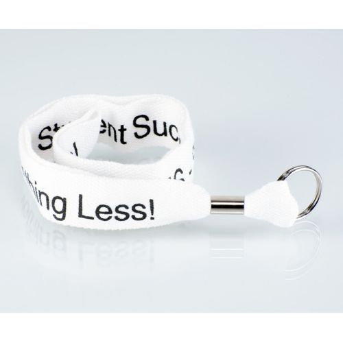 Woven Cotton Lanyard 1"