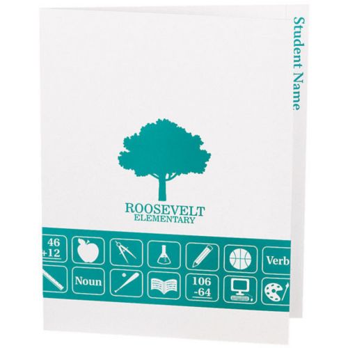 9 x 12 Folder With File Tab