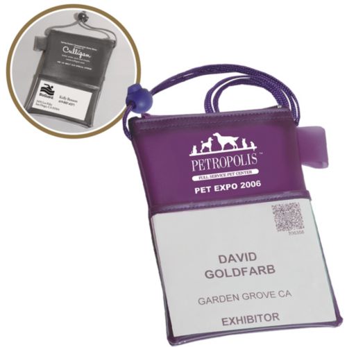 Trade Show Badge Holder